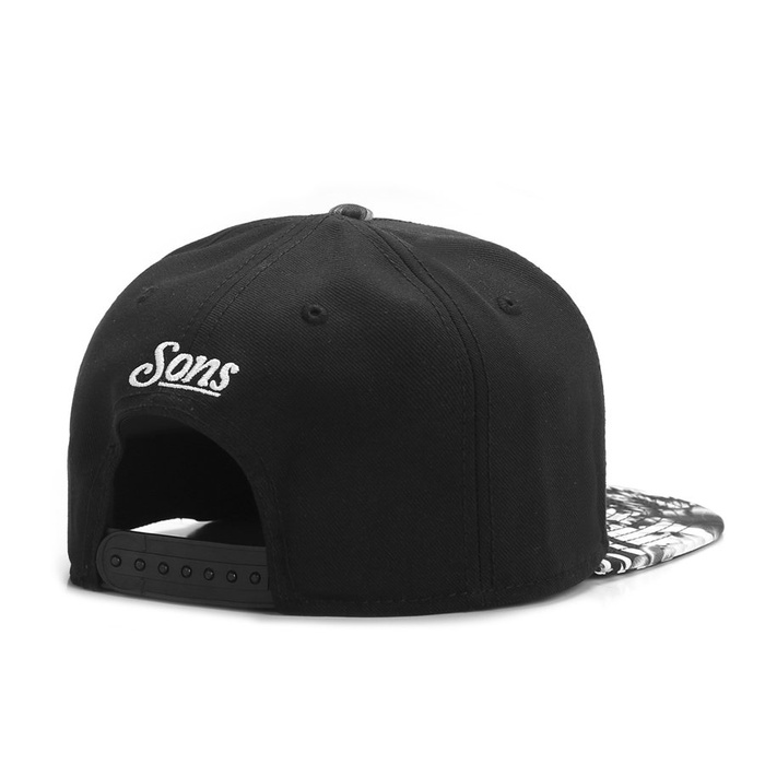 Czapka Cayler and Sons snapback Cee Flagged black / white