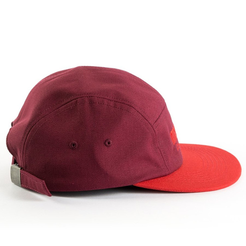 Czapka Mass Denim 5-Panel Classic Cut claret / red