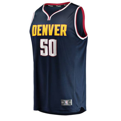 Fanatics Replica Jersey NBA Icon Edition Denver Nuggets Aaron Gordon navy