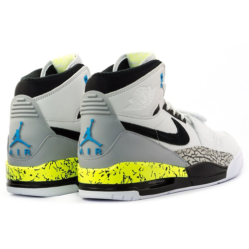  Buty do koszykówki Air Jordan Legacy 312 NRG "Billy Hoyle"  white / black-volt-vivid blue (AQ4160-107) TM