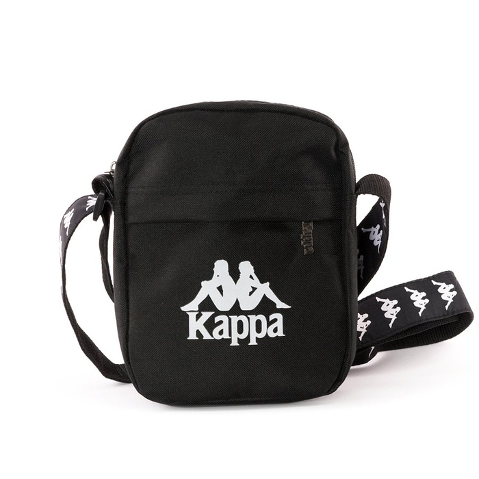 Kappa shoulder bag Esko Messenger black / white
