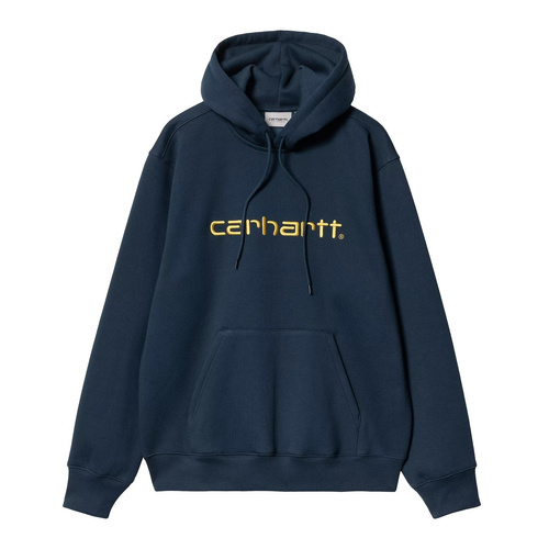 Carhartt WIP bluza męska z kapturem Hooded Carhartt Sweat ink - air yellow