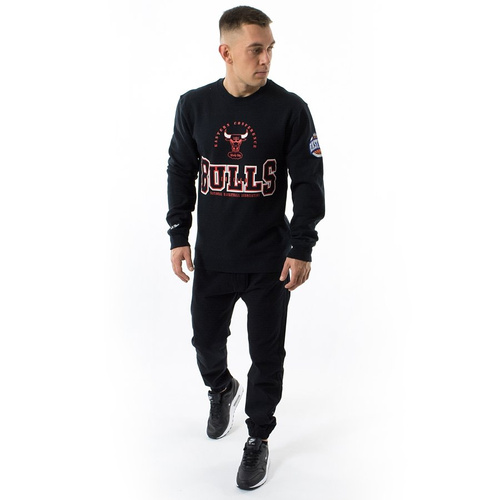 Mitchell and Ness sweatshirt crewneck Technical Foul Chicago Bulls black