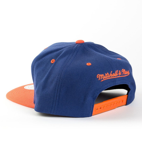 Mitchell and Ness snapback Team Arch Edmonton Oilers navy / orange