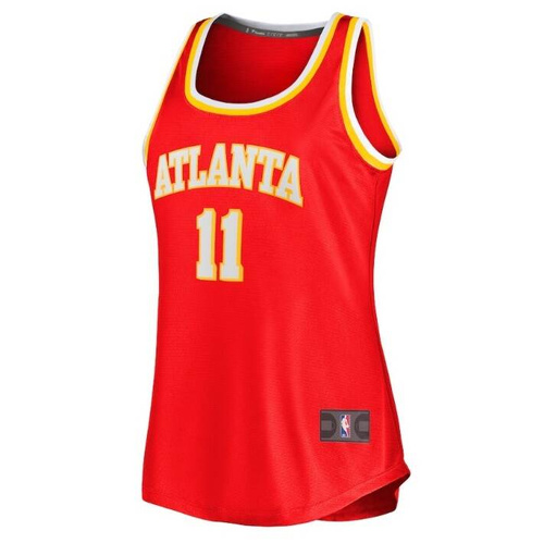 Fanatics koszulka koszykarska damska Women's Fast Break Team Tank Jersey Icon Edition NBA Atlanta Hawks Trae Young red