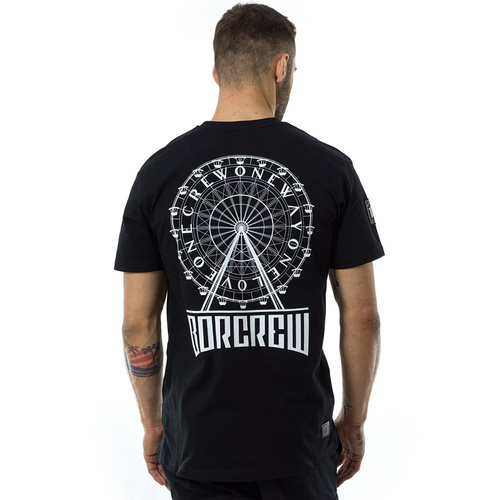 Koszulka męska BOR t-shirt Devil's Wheel black