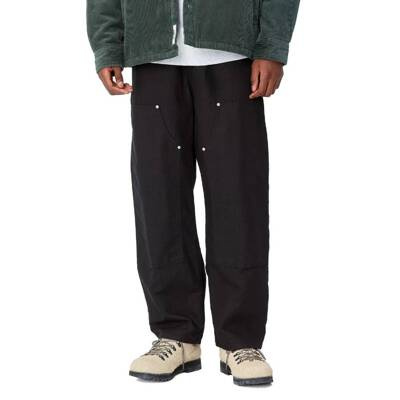 Carhartt WIP Walter Double Knee Pant black rinsed