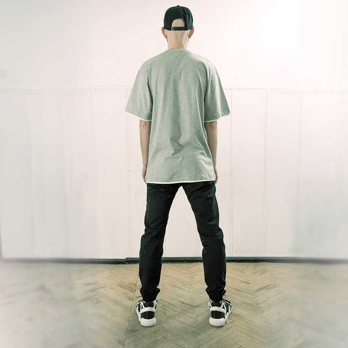 Koszulka MLimited t-shirt Leather Patch Grey