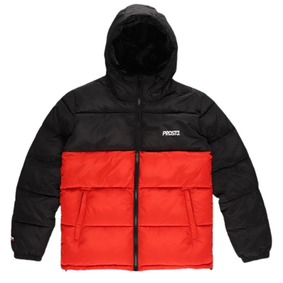 Prosto Klasyk kurtka zimowa męska Winter Adament FW21 red / black