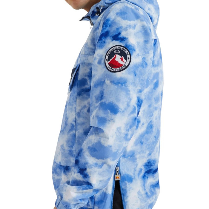 Ellesse jacket Mont 2 Tie Dye OH blue sky