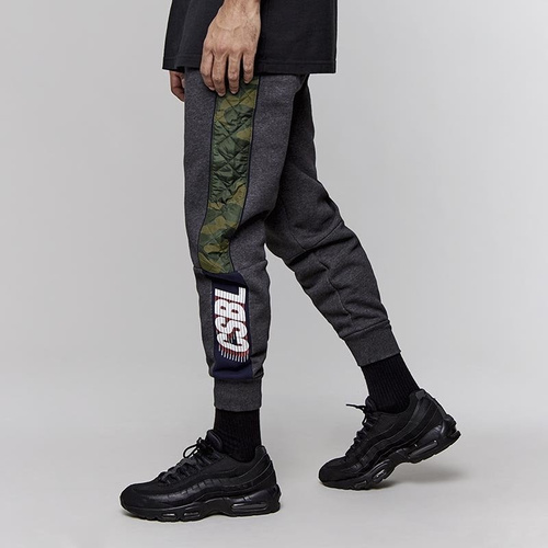 Cayler and Sons sweatpants CSBL Blocked heather grey / woodland