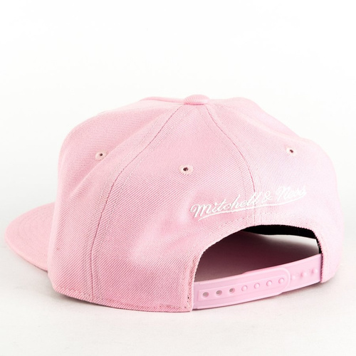 Mitchell and Ness snapback Pinscript pink