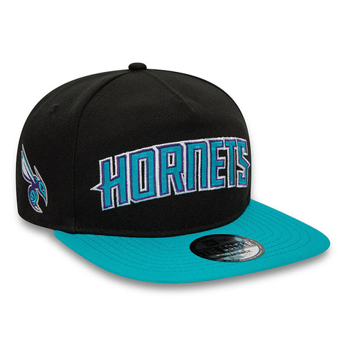 New Era Snapback NBA Golfer Charlotte Hornets black-teal