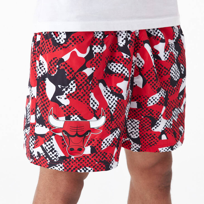 KUPUJ TANIEJ W ZESTAWIE! New Era koszulka All Over Print Infill Chicago Bulls + krótkie spodenki NBA Team All Over Print 
