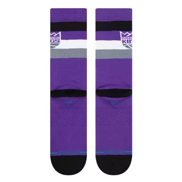 Stance skarpety koszykarskie ST Crew NBA Sacramento Kings purple