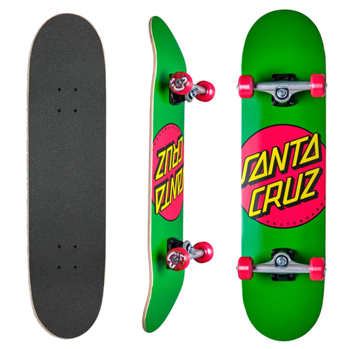 Santa Cruz Skateboards deskorolka kompletna Classic Dot Mid green 7,8" x 31"