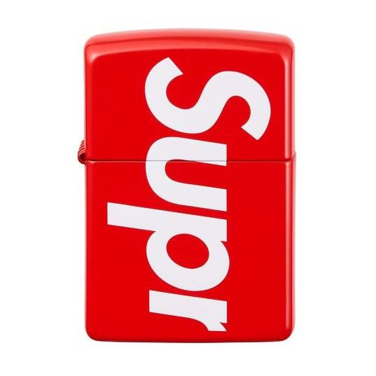Supreme® lighter Logo Zippo red