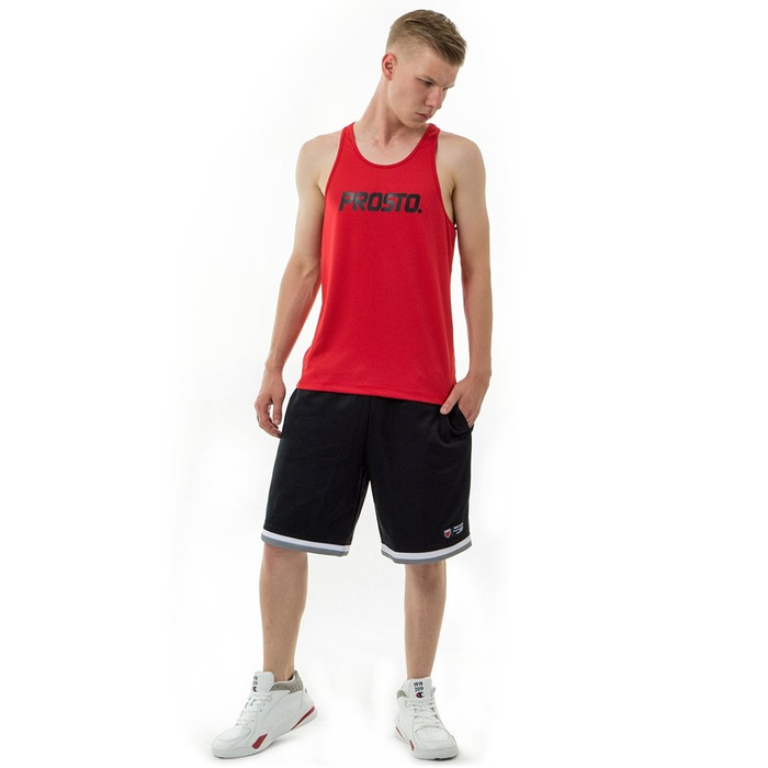 Koszulka męska Prosto Klasyk tank top Hole red