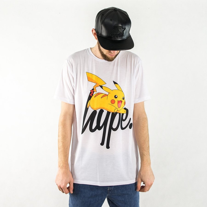 Hype x Pokemon t-shirt Pikachu Script white