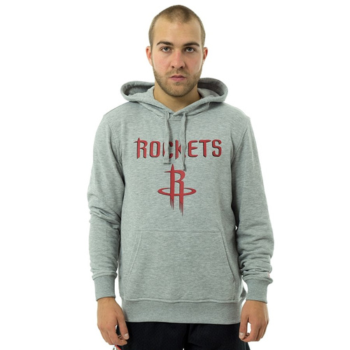 New Era sweatshirt hoody NBA Team Logo Houston Rockets grey heather