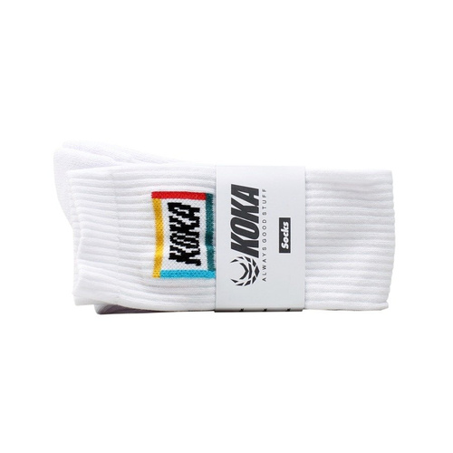 Koka socks Broadway Girls High white