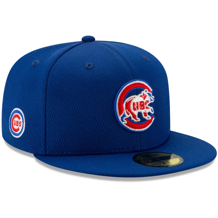 New Era Czapka z daszkiem fitted cap 59FIFTY 2021 Spring Training MLB Chicago Cubs royal