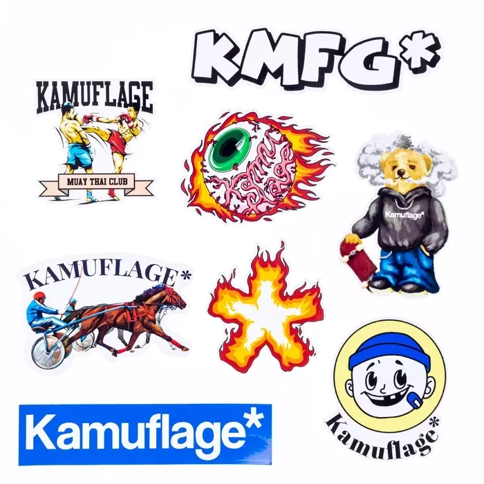 Kamuflage* naklejki Sticker Pack Fall 22 (8szt.)