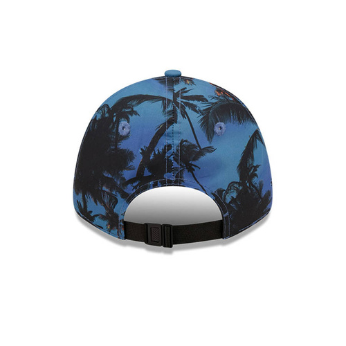 New Era cap 9FORTY Tropical Print blue