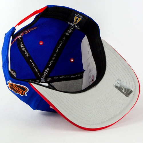 Mitchell and Ness snapback Team Arch New York Rangers royal / red