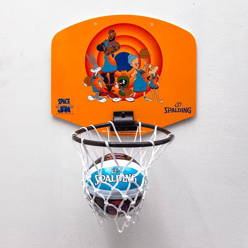 Spalding mini backboard Space Jam TuneSquad orange
