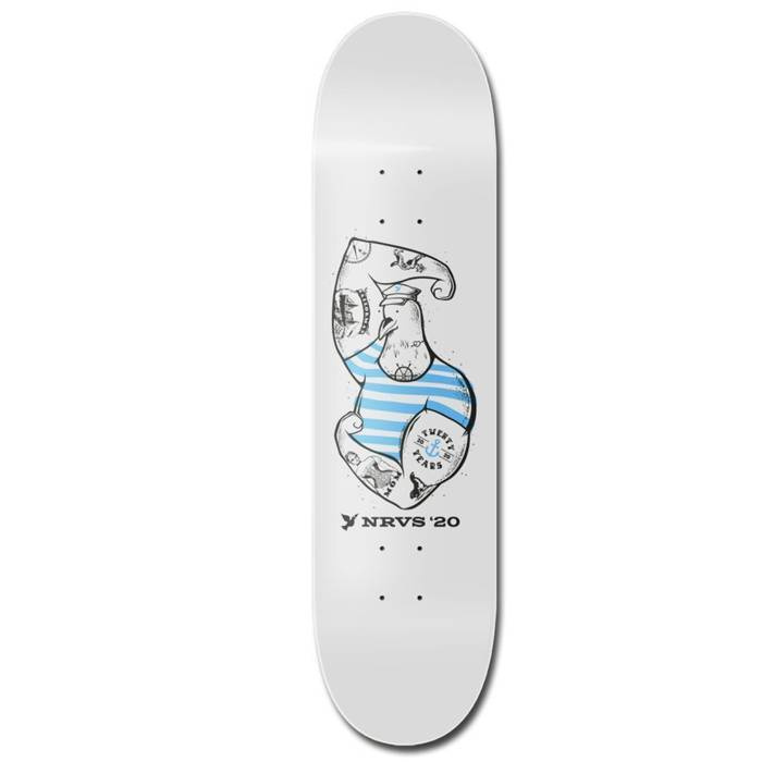 Nervous Blat do deskorolki deck Sailor white 8.25" x 32" 