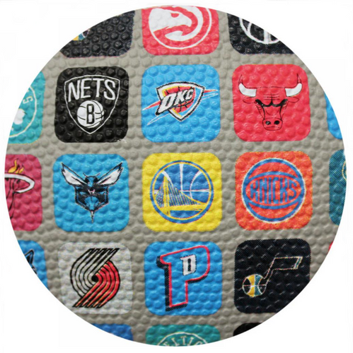 Piłka do koszykówki Spalding NBA Team Collection size. 7 black
