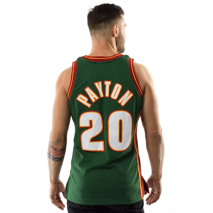 Mitchell and Ness swingman jersey Seatlle SuperSonics Gary Payton 1995-96 green / red