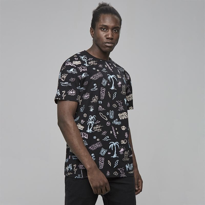 Koszulka męska Cayler and Sons t-shirt WL Sager Tee black / multicolor