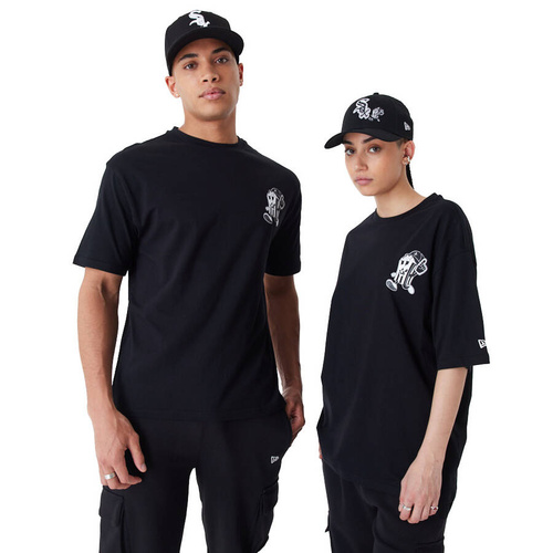 New Era koszulka damska MLB Chicago White Sox Food Graphic black