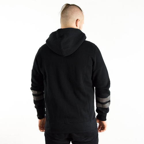 Polski Wąs sweatshirt hoodie Zip Logo black