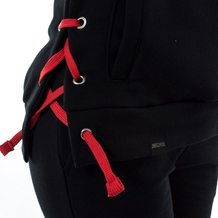 Bluza damska Jungmob hoody Rose String black