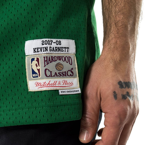 Mitchell and Ness swingman jersey Boston Celtics Kevin Garnett 2007-08 green