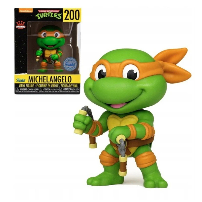 Funko Pop Minis! figurka kolekcjonerska Teenage Mutant Ninja Turtles Michelangelo 200