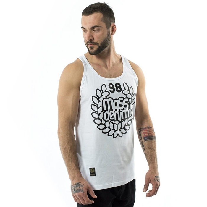 Koszulka męska Mass Denim tank top Base white $