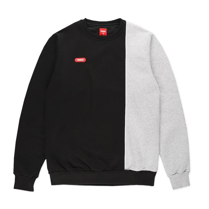 Bluza męska Prosto Klasyk crewneck Bize black