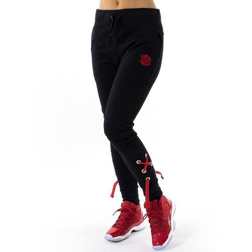 Jungmob sweatpants Rose String black