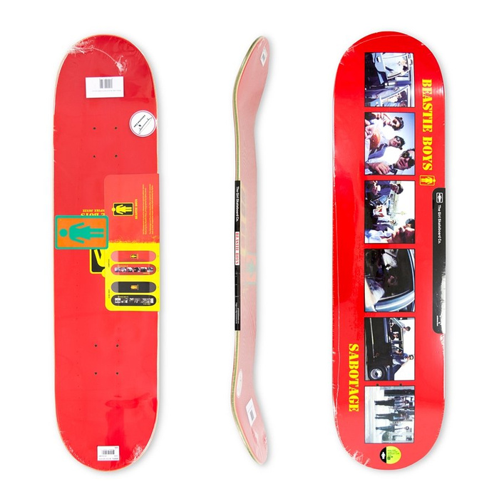 Blat Girl Skateboards Beastie Boys Sabotage red 8,0" / 8,25"