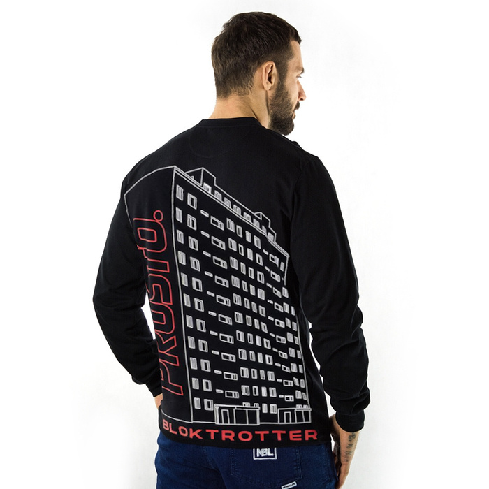 Prosto Klasyk longsleeve Blocktro black