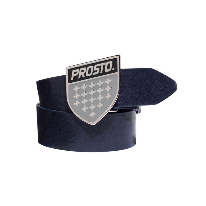 Skórzany pasek Prosto Klasyk belt Melt navy