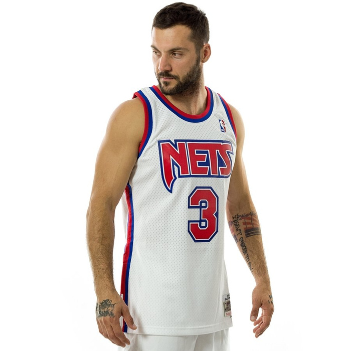 Koszulka męska Mitchell and Ness swingman jersey New Jersey Nets Drażen Petrović 1992-93 white
