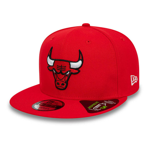 New Era Snapback 9FIFTY NBA Repreve Chicago Bulls red.