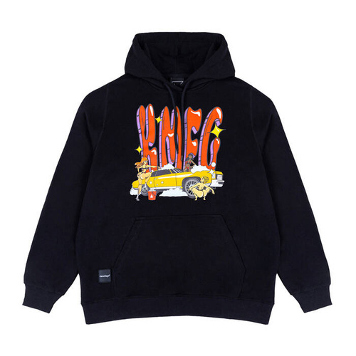 Kamuflage* bluza męska z kapturem P.I.M.P black