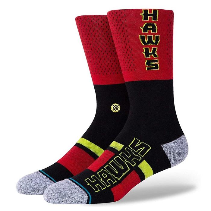 Stance socks NBA Shortcut 2 Atlanta Hawks red