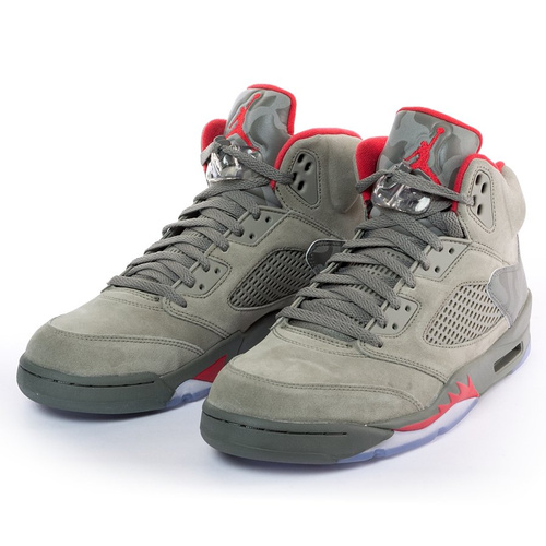 Jordan V Retro Take Flight dark stucco / river rock / university red (136027-051)